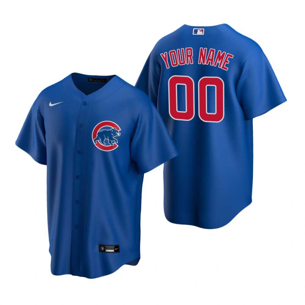 Chicago Cubs Customized Nike Royal Stitched MLB Cool Base Jersey,We sell and wholesale Chicago Cubs Customized Nike Royal Stitched MLB Cool Base Jersey on line form chian!